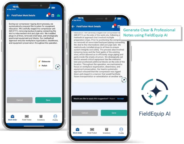 ai field service management - FieldEquip AI