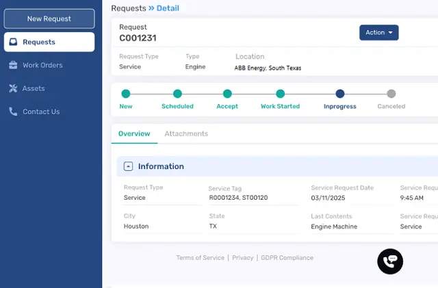 Field Service Customer Portal