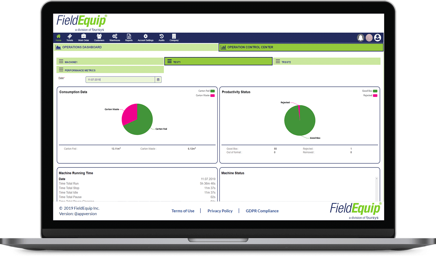 Spare Parts Consumption Tracking at Customer Site