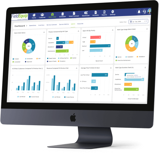 Field Service Data Analytics Tracking