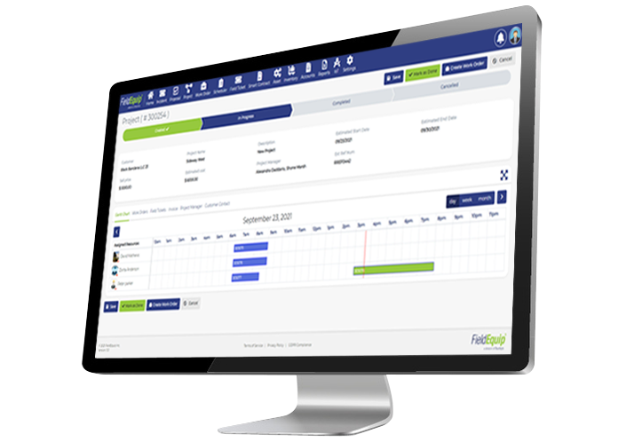 Project Based Field Services Software