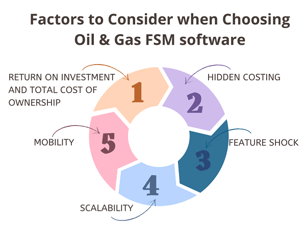 Factors to Consider Oil & Gas FSM Software