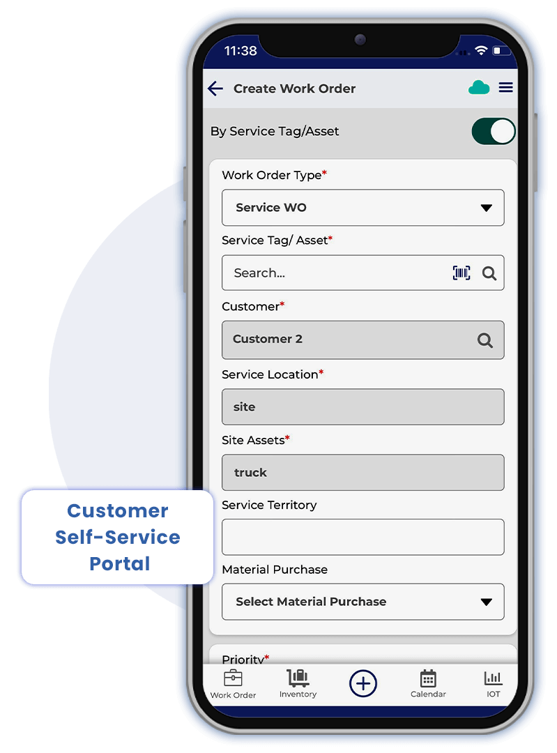 Customer Self-Service Portal