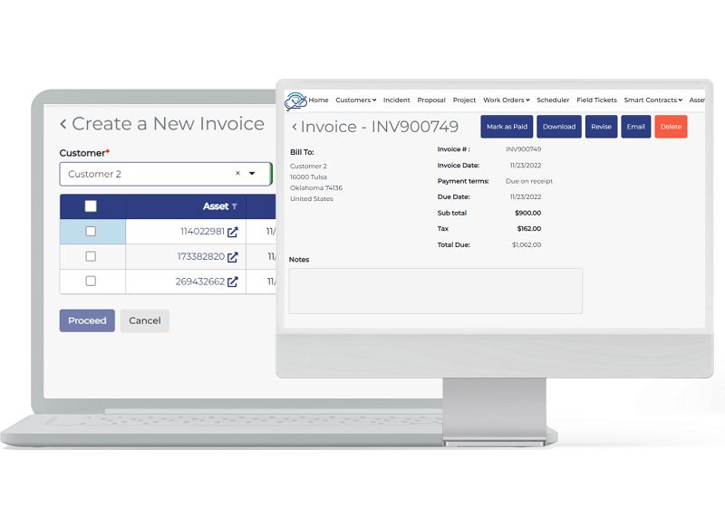 Field Service Invoicing Software