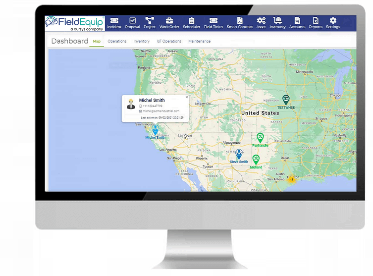 Resource Location Tracking Software