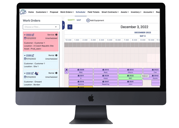 Scheduling and Dispatch FSM Product