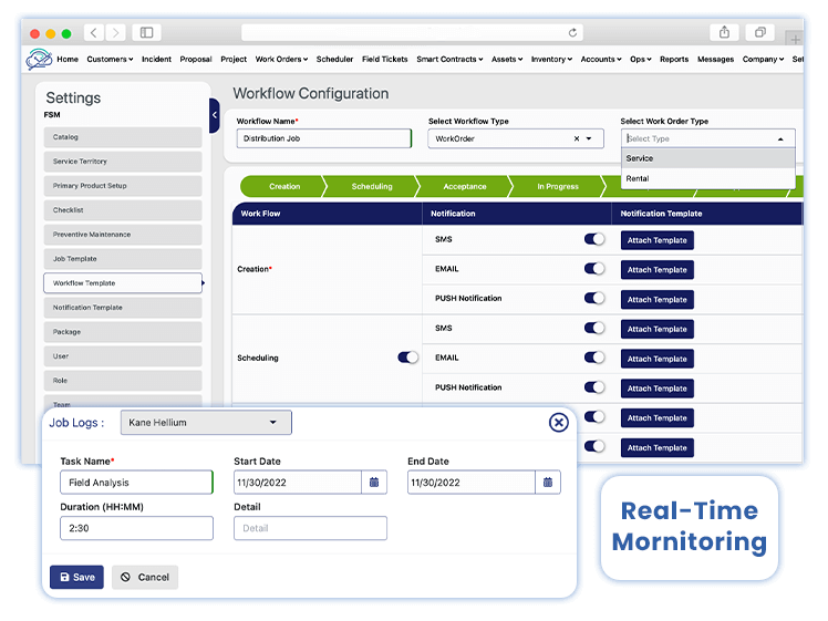 Create a more efficient workflow with real-time monitoring