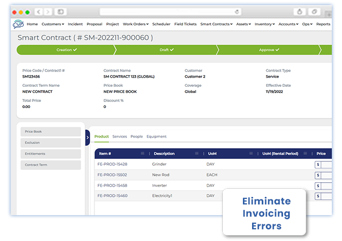 Eliminate pricing discrepancies and invoicing errors