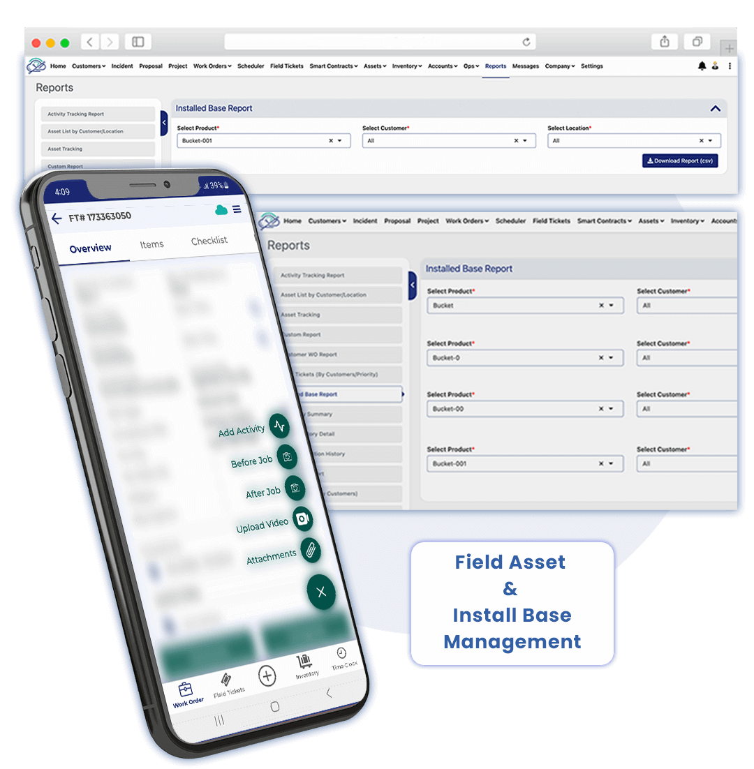 Field Asset & Install Base Management Software