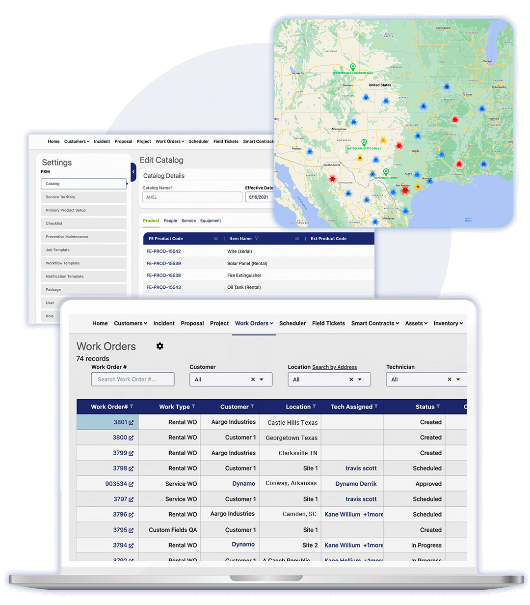 Field Equipment Rental tool software