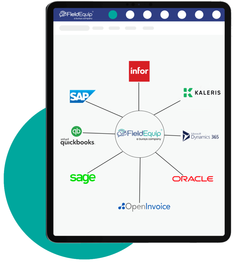 Field Service Software Integration – SAP, QuickBooks, Infor, etc..