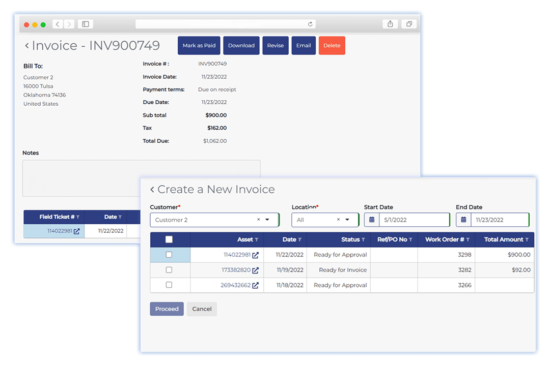 Digital Invoicing in FSM