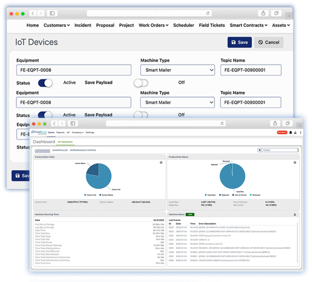 IoT Equipment Monitoring Software