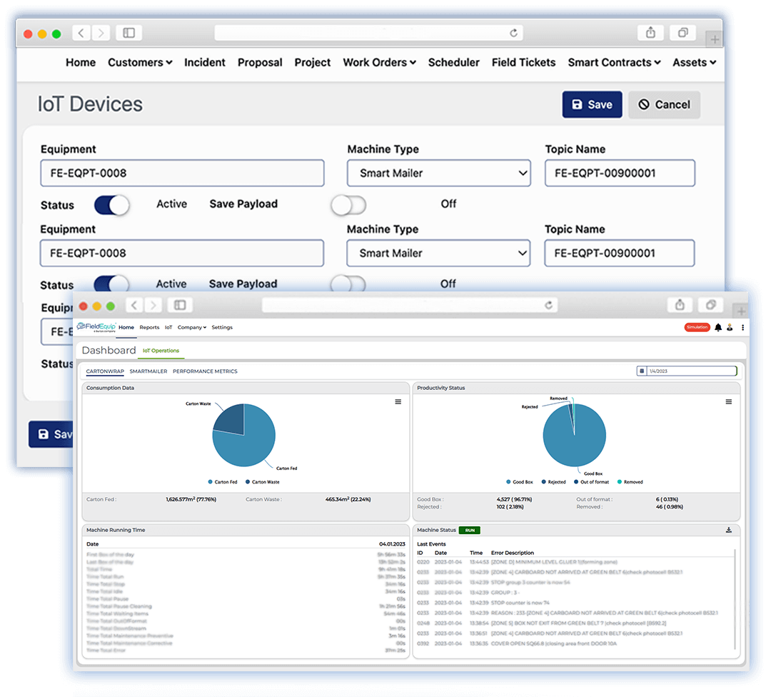 IoT Equipment Monitoring Software