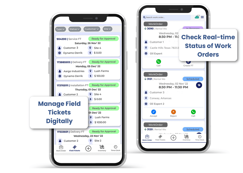 Manage field workforce