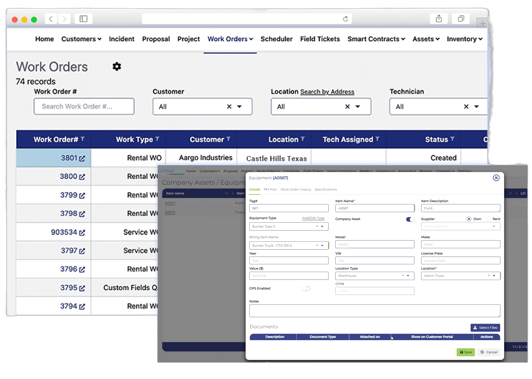 Oilfield Equipment & tool Rental Software