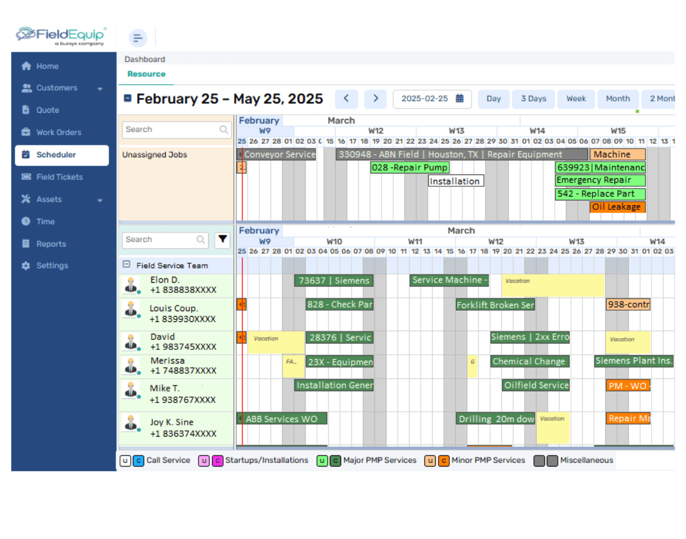 Field Service Scheduling Software