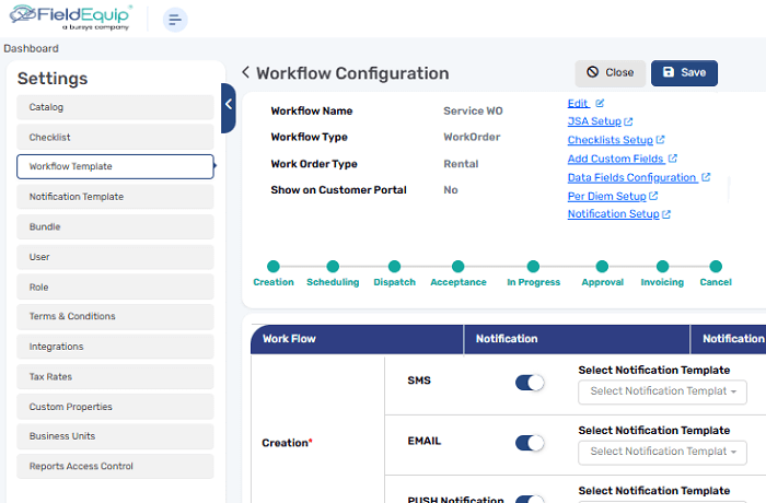 Field Service Workflow Management Software