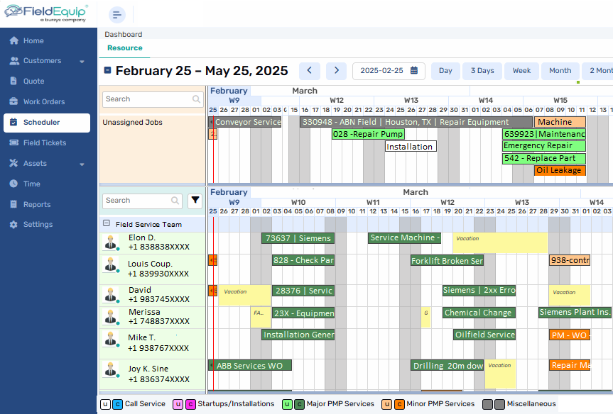 Simplify Field Service Scheduling and Dispatching