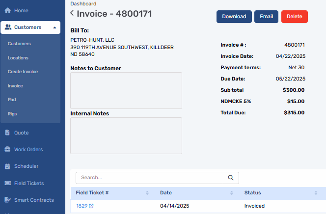 professional and faster invoicing processes