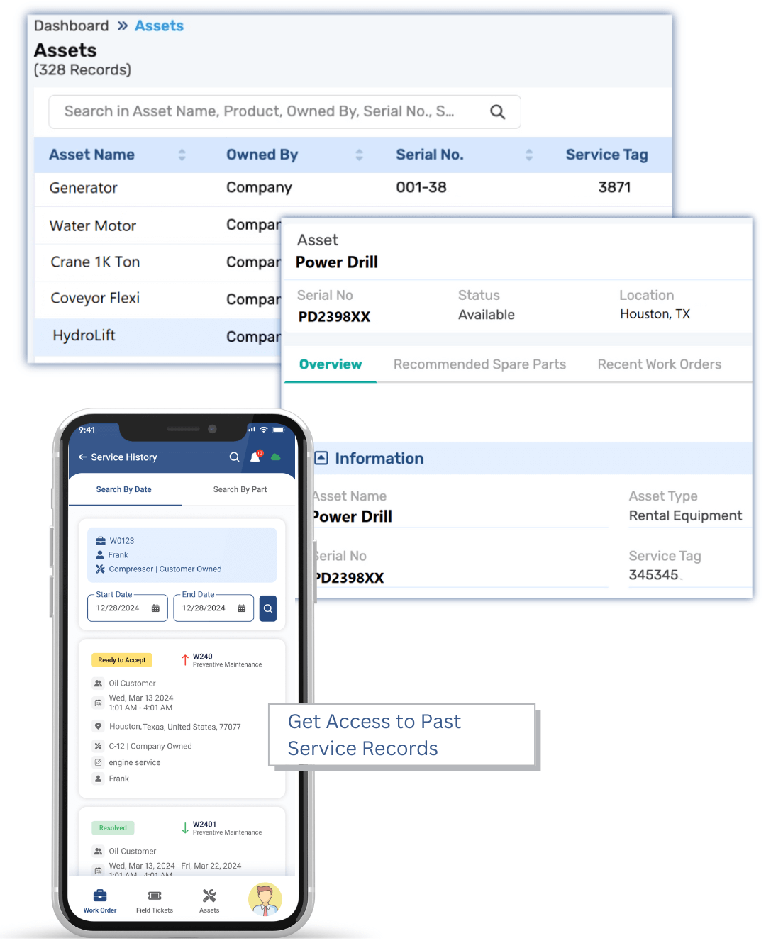 Service Asset Install Base Management Software